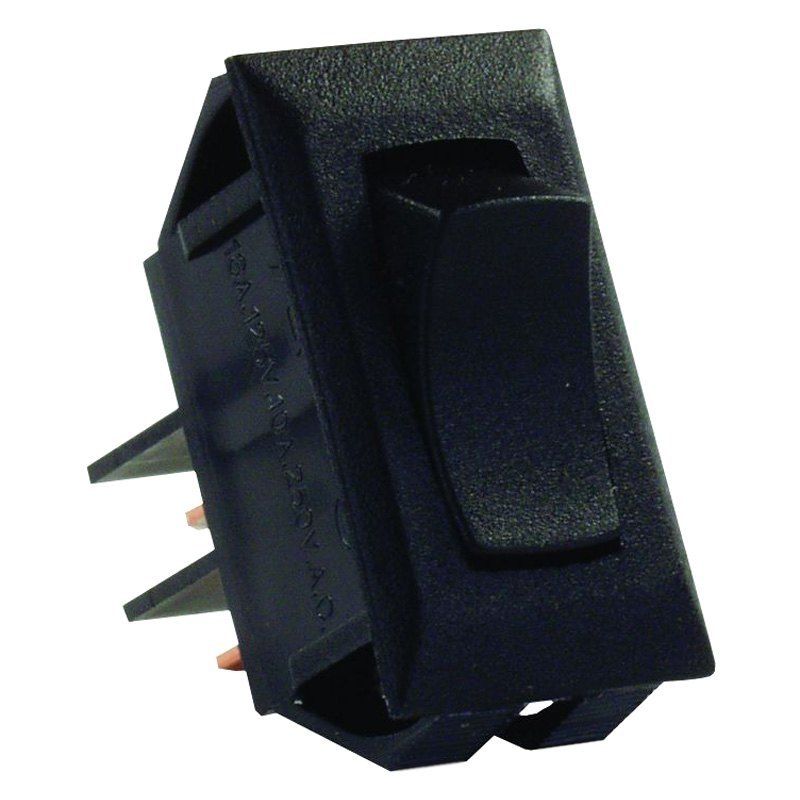 12V MOM-ON/OFF SWITCH, BLACK