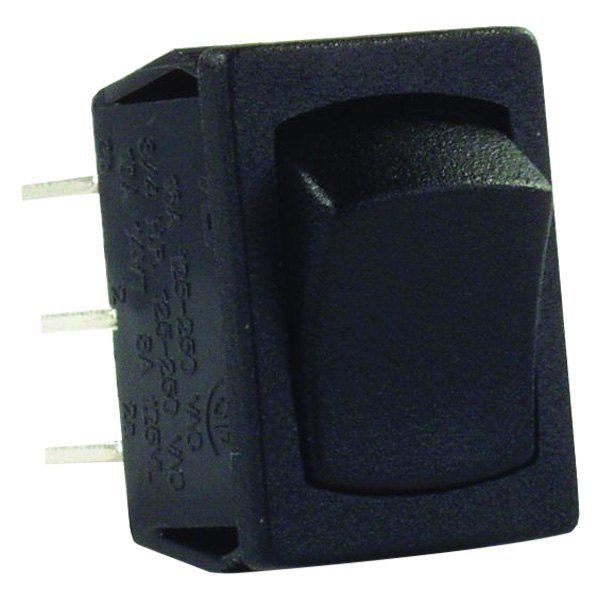 MINI-12V DOUBLE POLE ON/ON SWITCH, BLACK