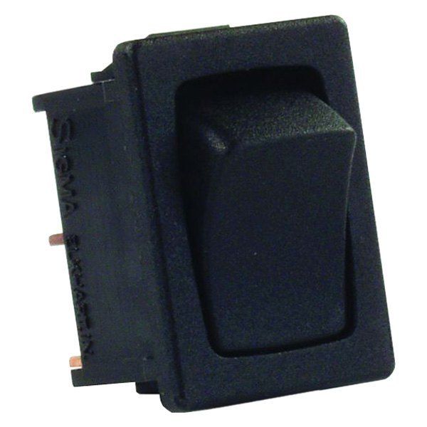 MINI-12V MOM-ON/OFF SWITCH, BLACK