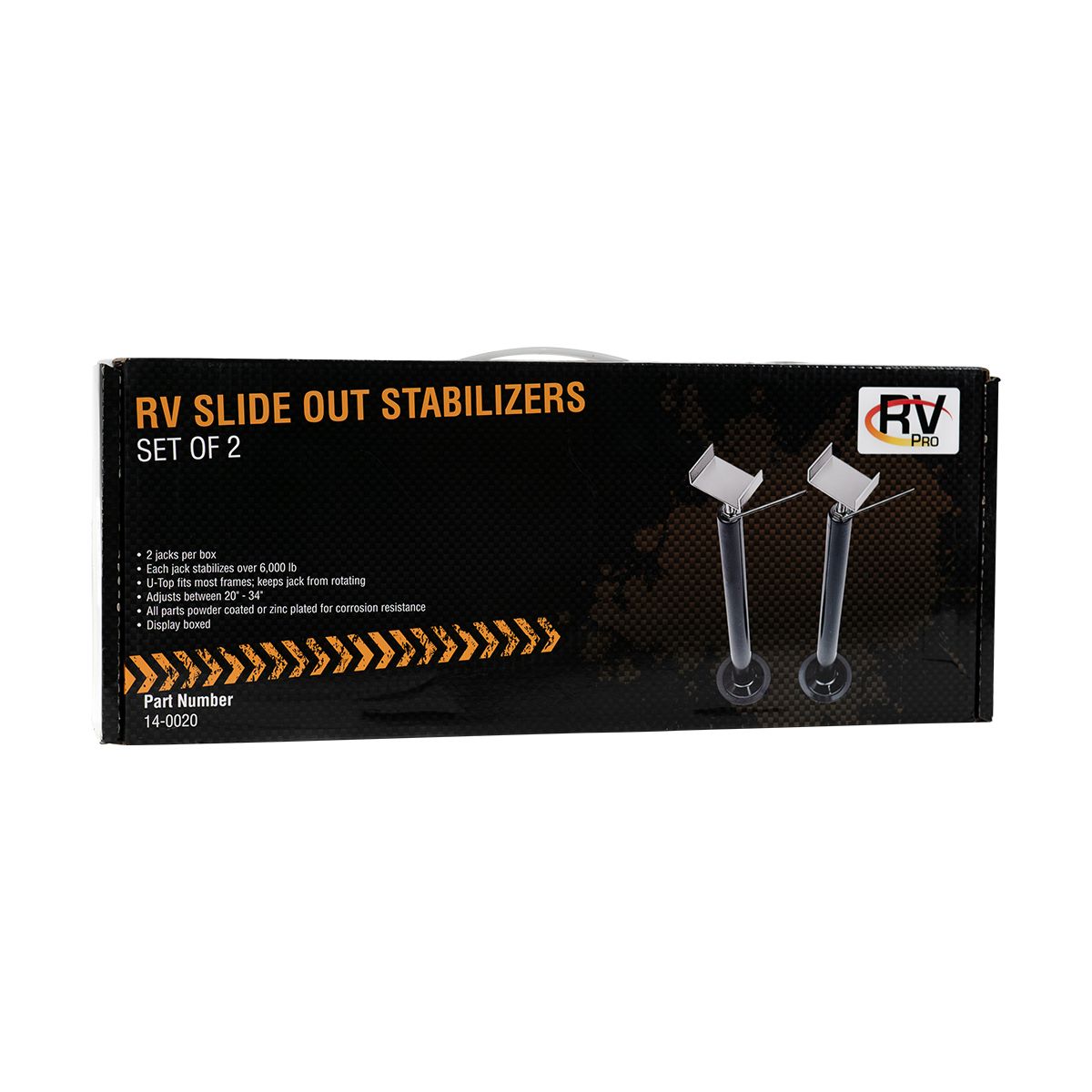 RV Pro 14-0020 - Slide-Out Stabilizers - Pair