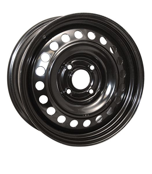 Ceco® (Steel) • 16445M • Black • 16x6.5 4x114.3 ET48 CB66.1