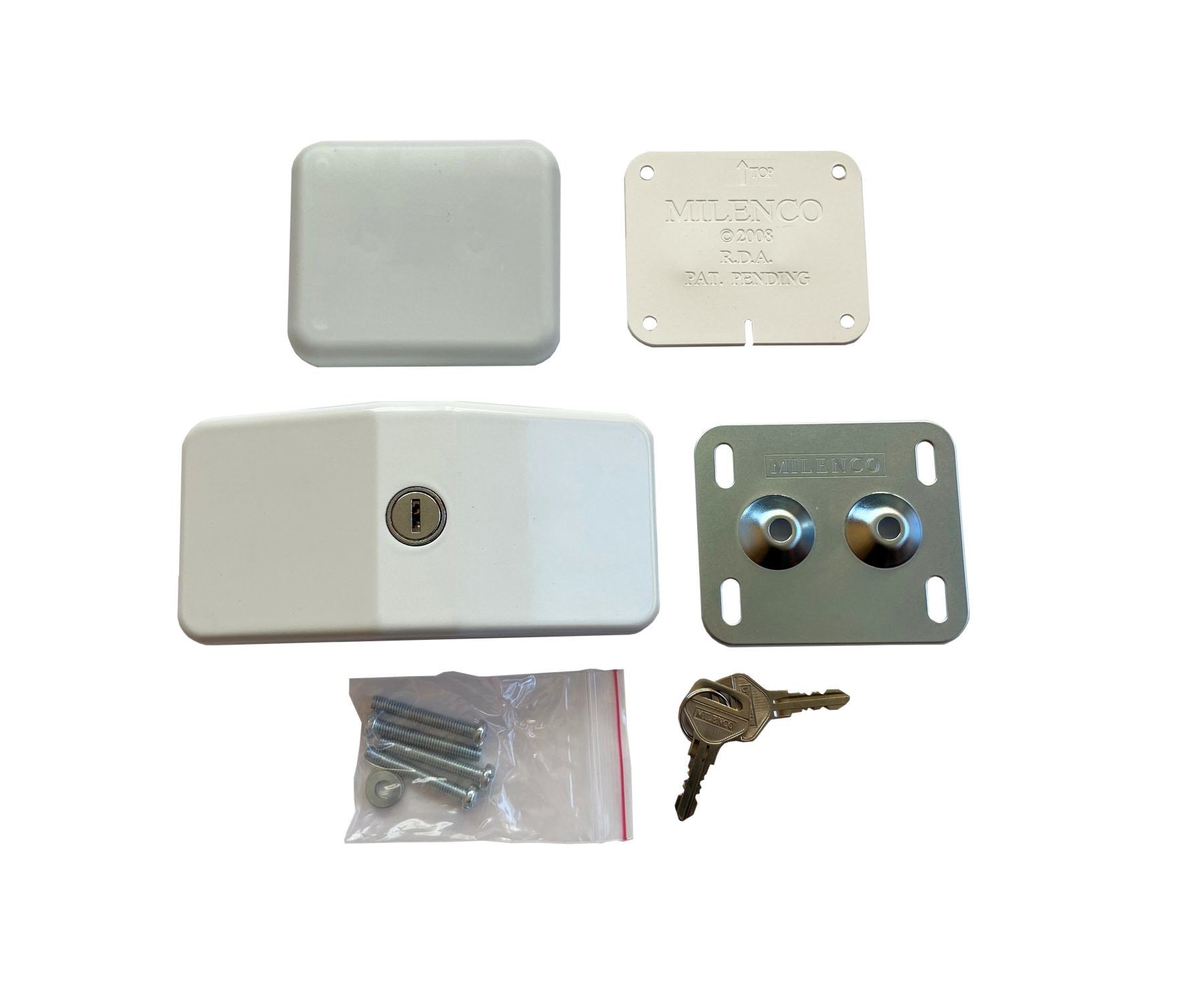 Milenco 2042 - Door Lock - Single with 2 keys