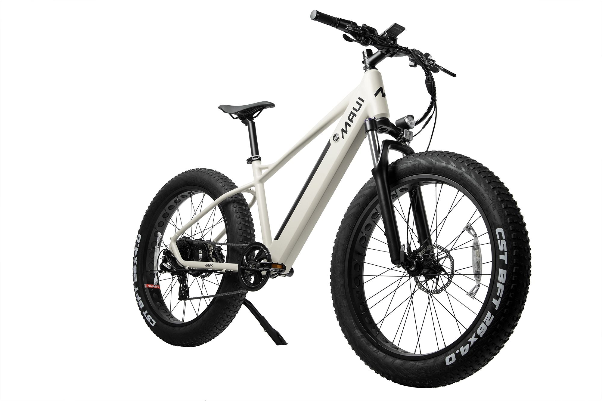 Electric fat bike 500w white