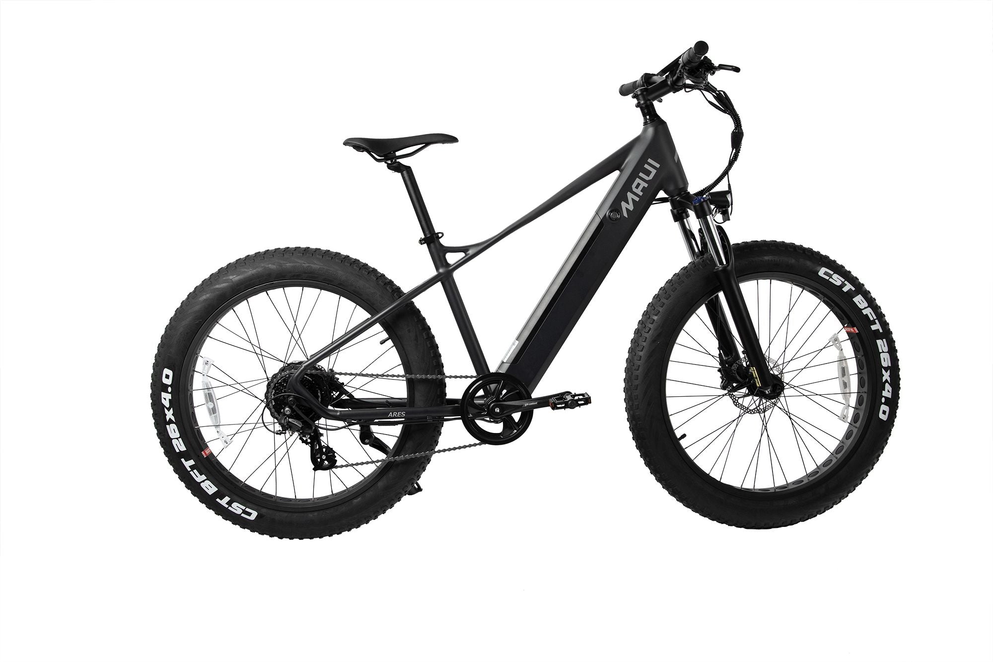 Electric fat bike 500w black