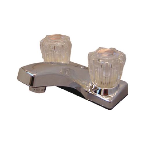 4" DECK FAUCET WHITE #082