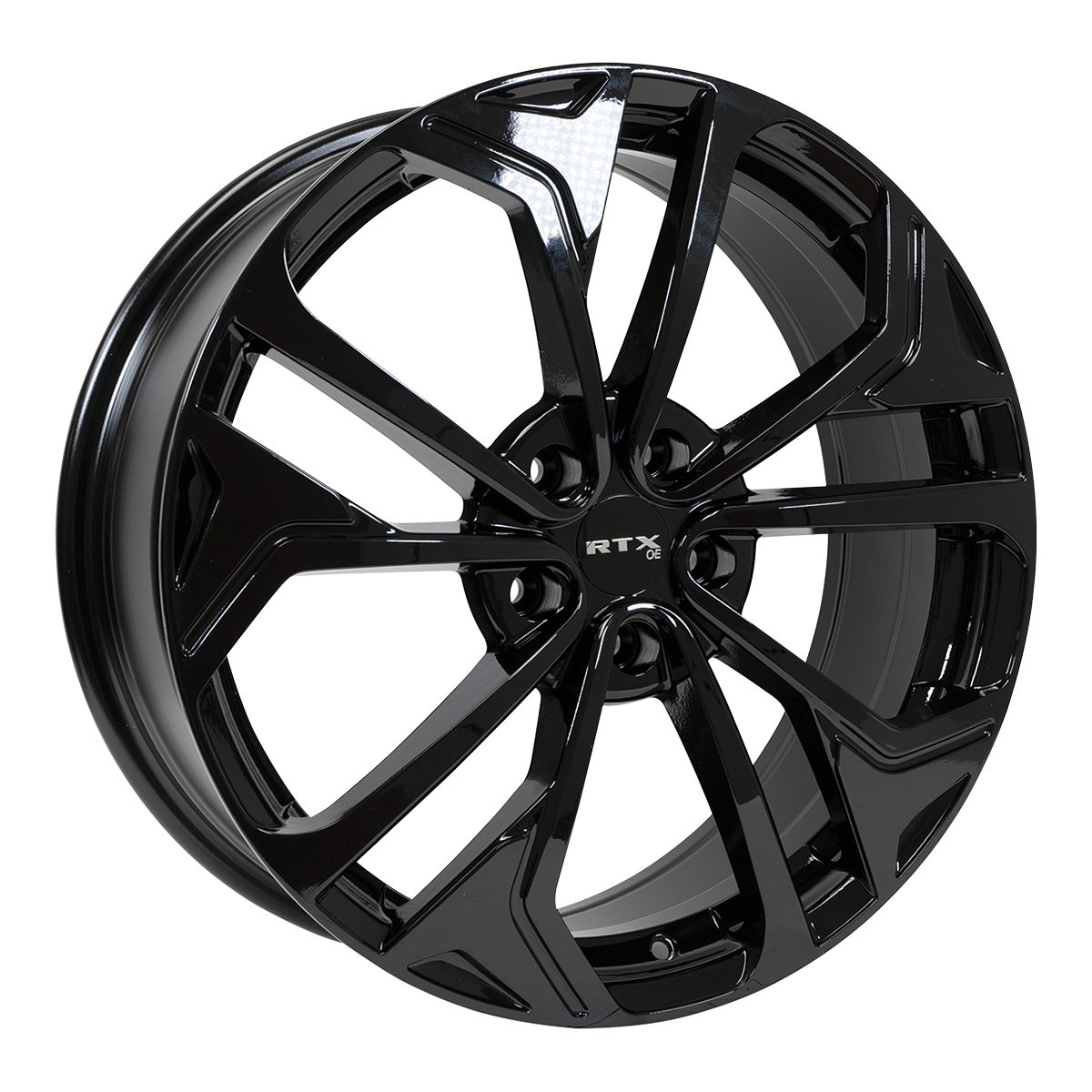 Asan • Gloss Black • 18x7.5 5x114.3 ET40 CB67.1