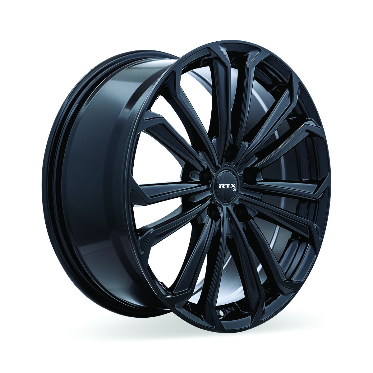 Aura • Gloss Black • 16x7 5x114.3 ET38 CB60.1