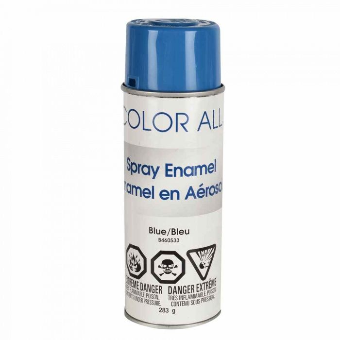 Krylon B460533-6 - Color All Enamel Spray Paint - Gloss Blue - 16 oz - Pack of 6