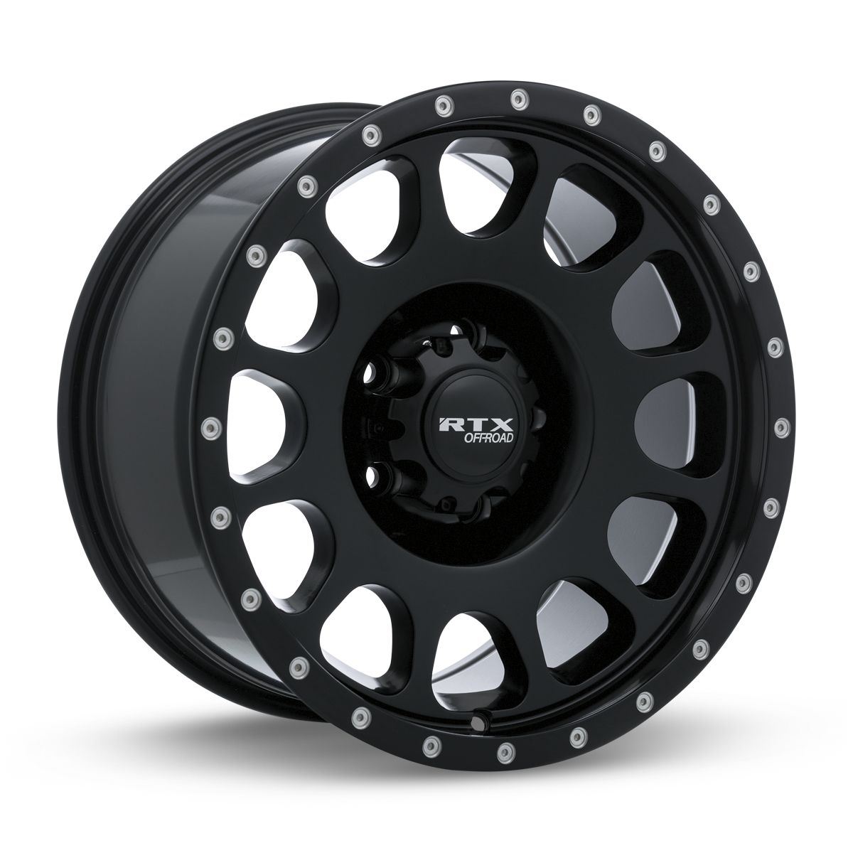 Baja • Satin Black with Milled Rivets • 18x9 6x135 ET10 CB87.1