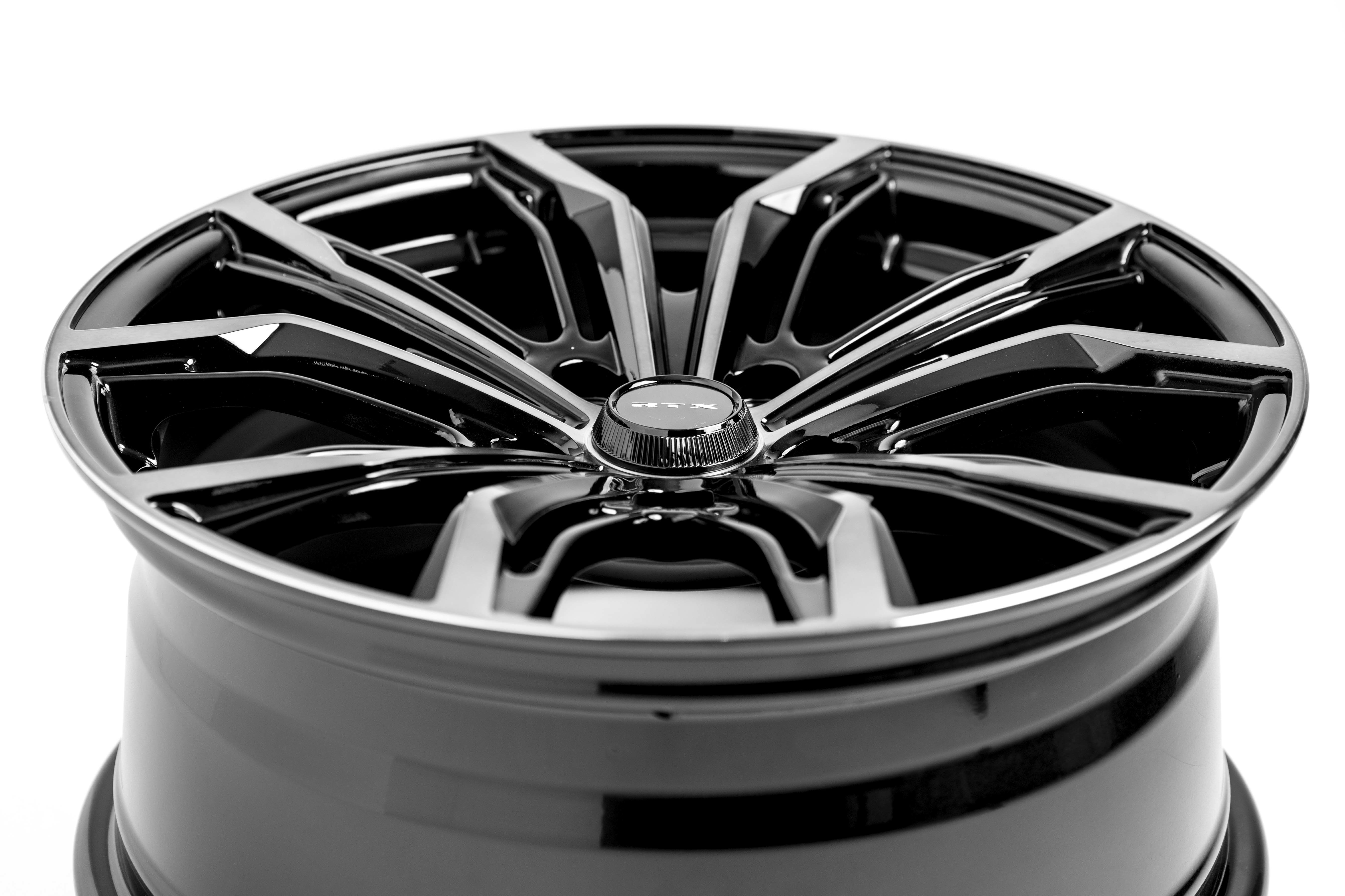 Black Widow • Black Machined Grey • 20x9 5x114.3 ET38 CB73.1