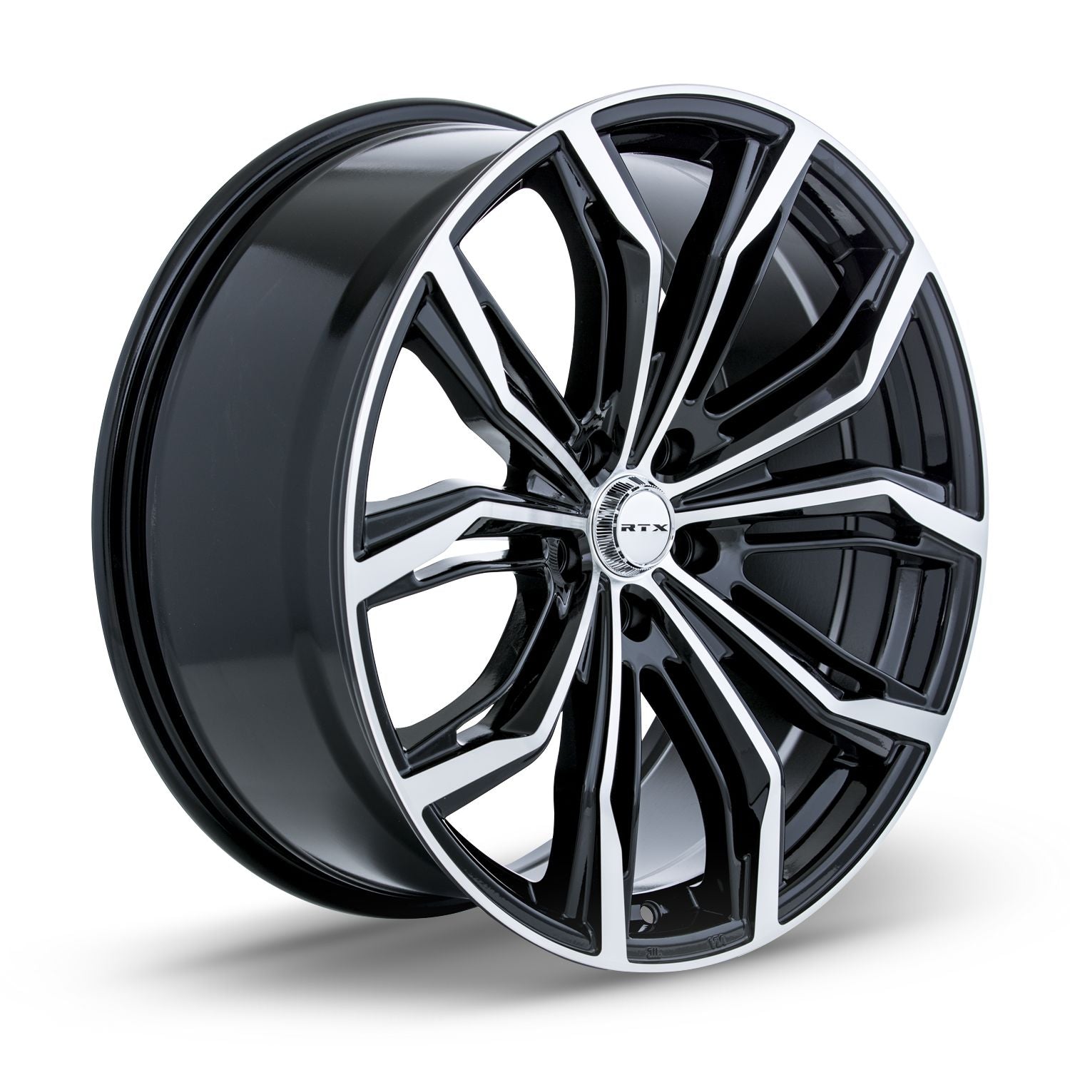 Black Widow • Black Machined • 16x7 5x105 ET38 CB56.6