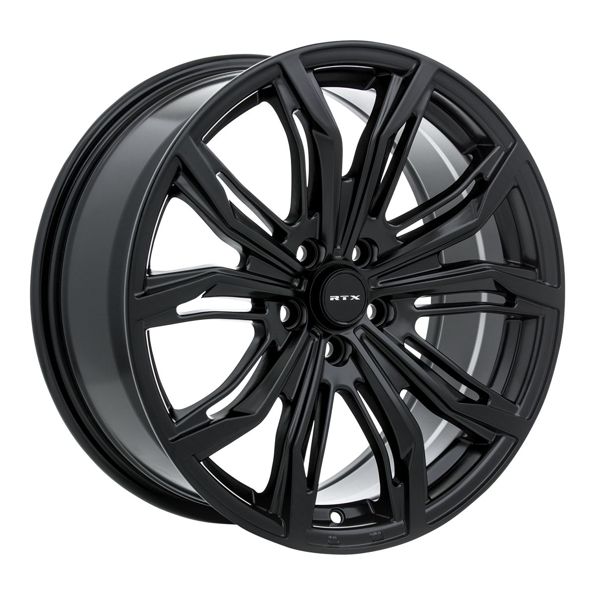 Black Widow • Satin Black • 18x8 5x108 ET40 CB63.4
