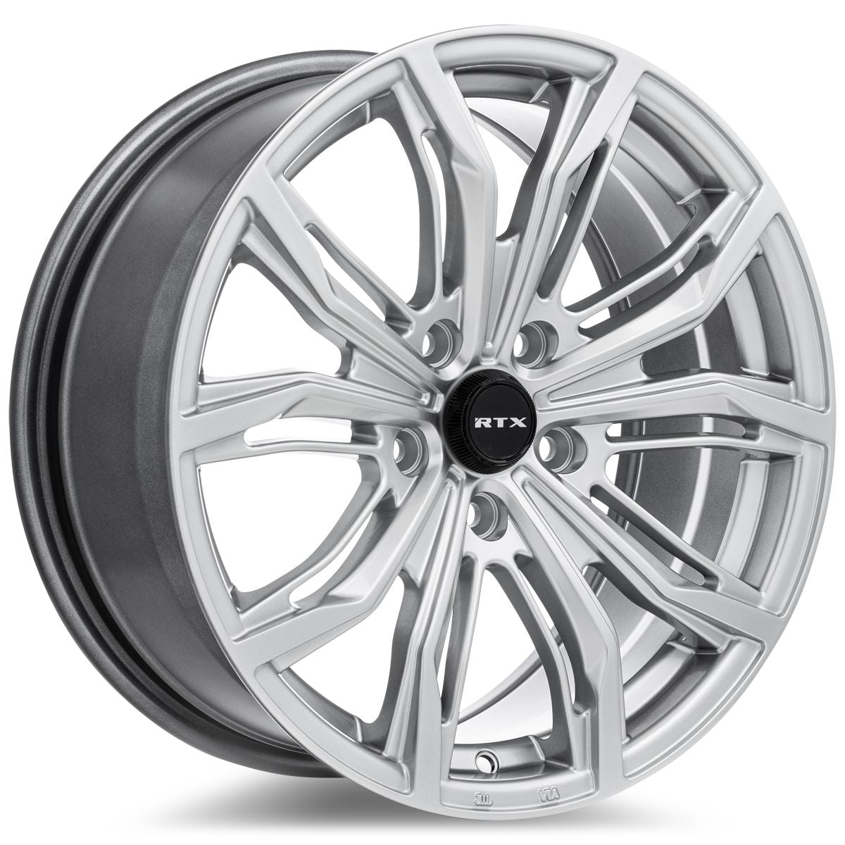 Black Widow • Hyper Silver • 18x8 5x114.3 ET42 CB73.1