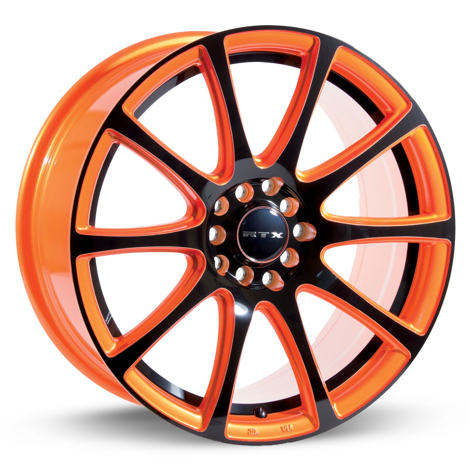 Blaze • Orange and Black • 17x7.5 5x100/114.3 ET42 CB73.1