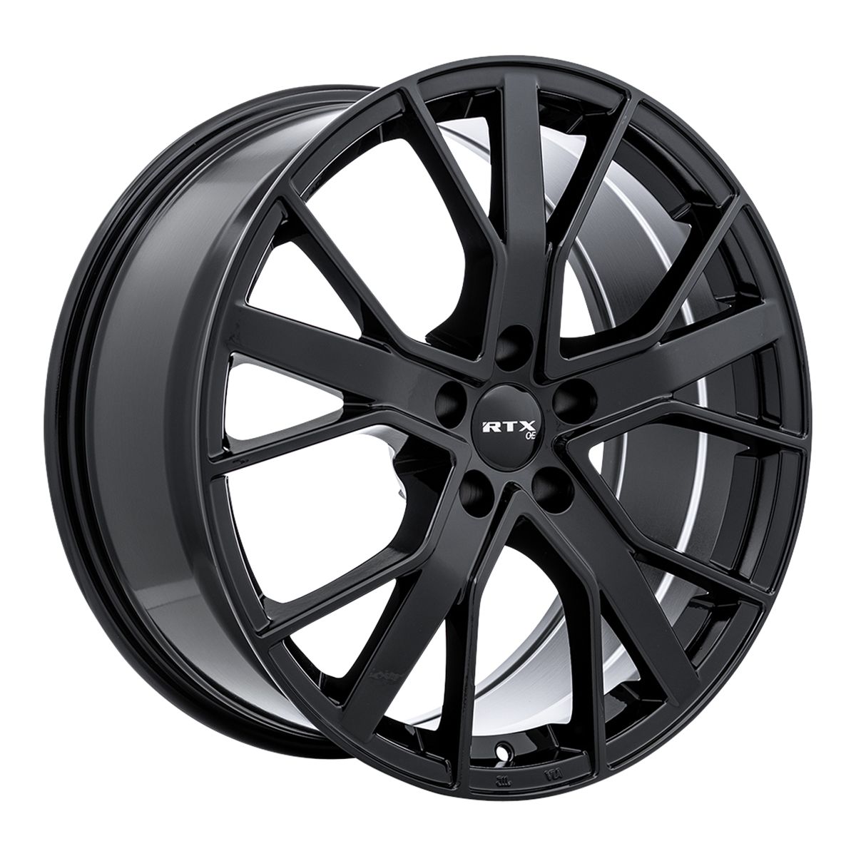 Brumen • Gloss Black • 19x8.5 5x112 ET35 CB66.6