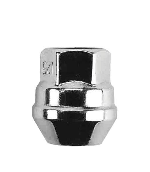 Ceco CD1539 - (1) Chrome Bulge Acorn Cone Seat Open End Nut 14X1.5 25mm 17mm Hex