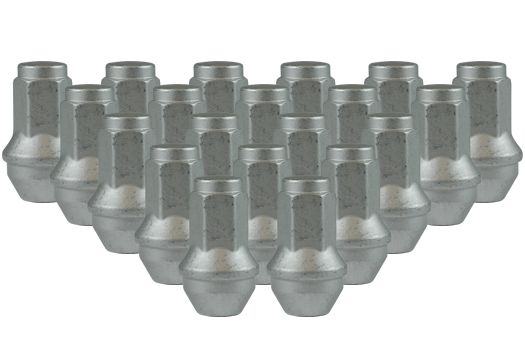 Ceco CD7250D-32 - (32) DACROMET OEM BULGE ACORN FORD 14X2.0 54mm H 21mm HEX