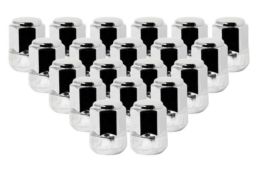 Ceco - (20) Chrome Radius Bulge Acorn Acura/Honda OEM Style Nut 14X1.5 35mm 22mm Hex