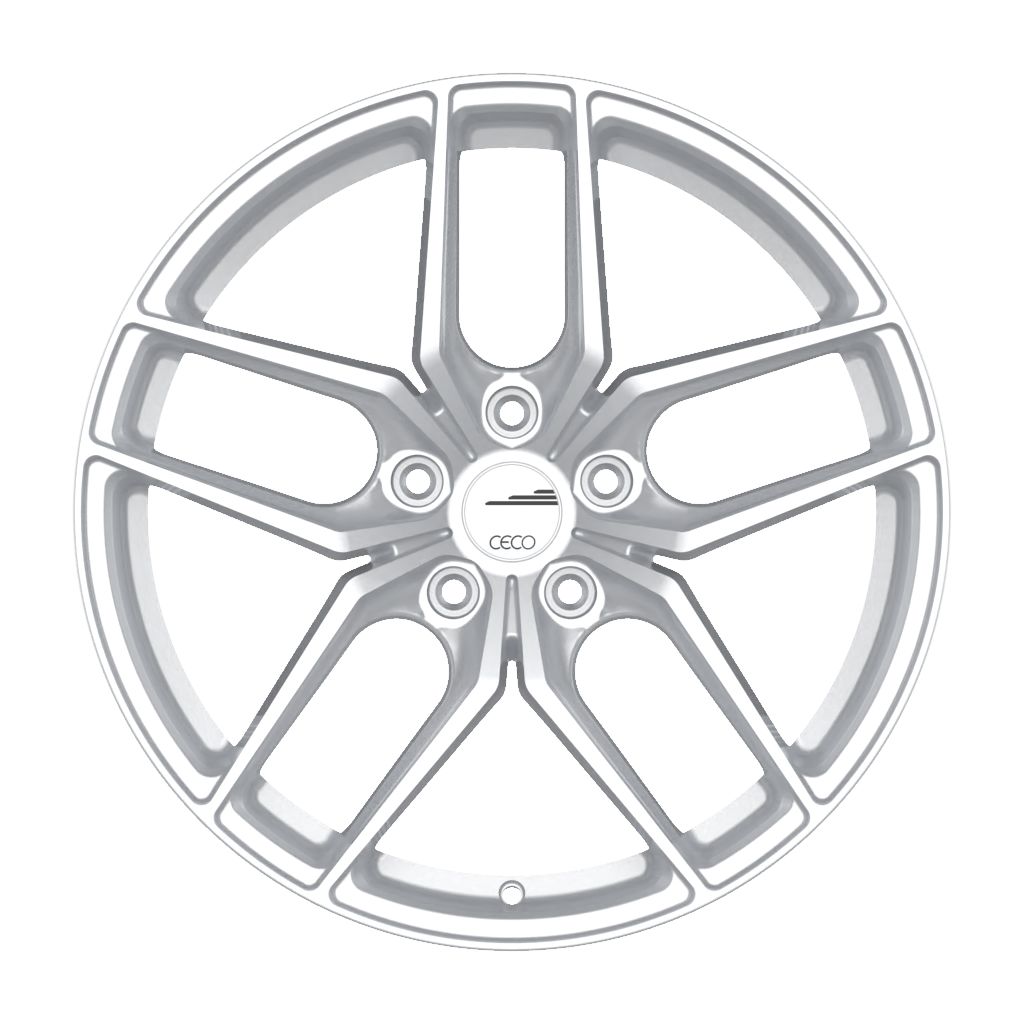 Ceco® • 178626 • C01 • Hyper Silver • 19x8.5 5x114.3 ET40 CB73.1