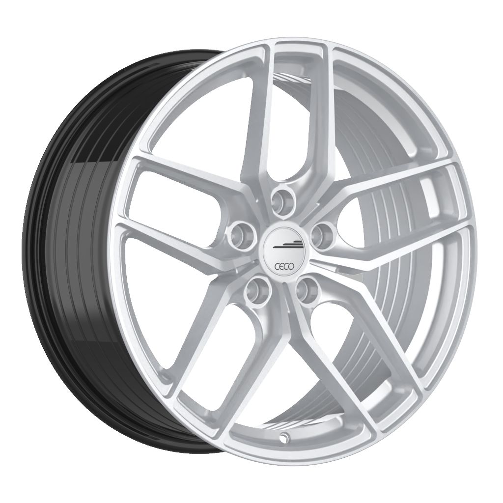 Ceco® • 178623 • C01 • Hyper Silver • 16x7 5x114.3 ET40 CB67.1