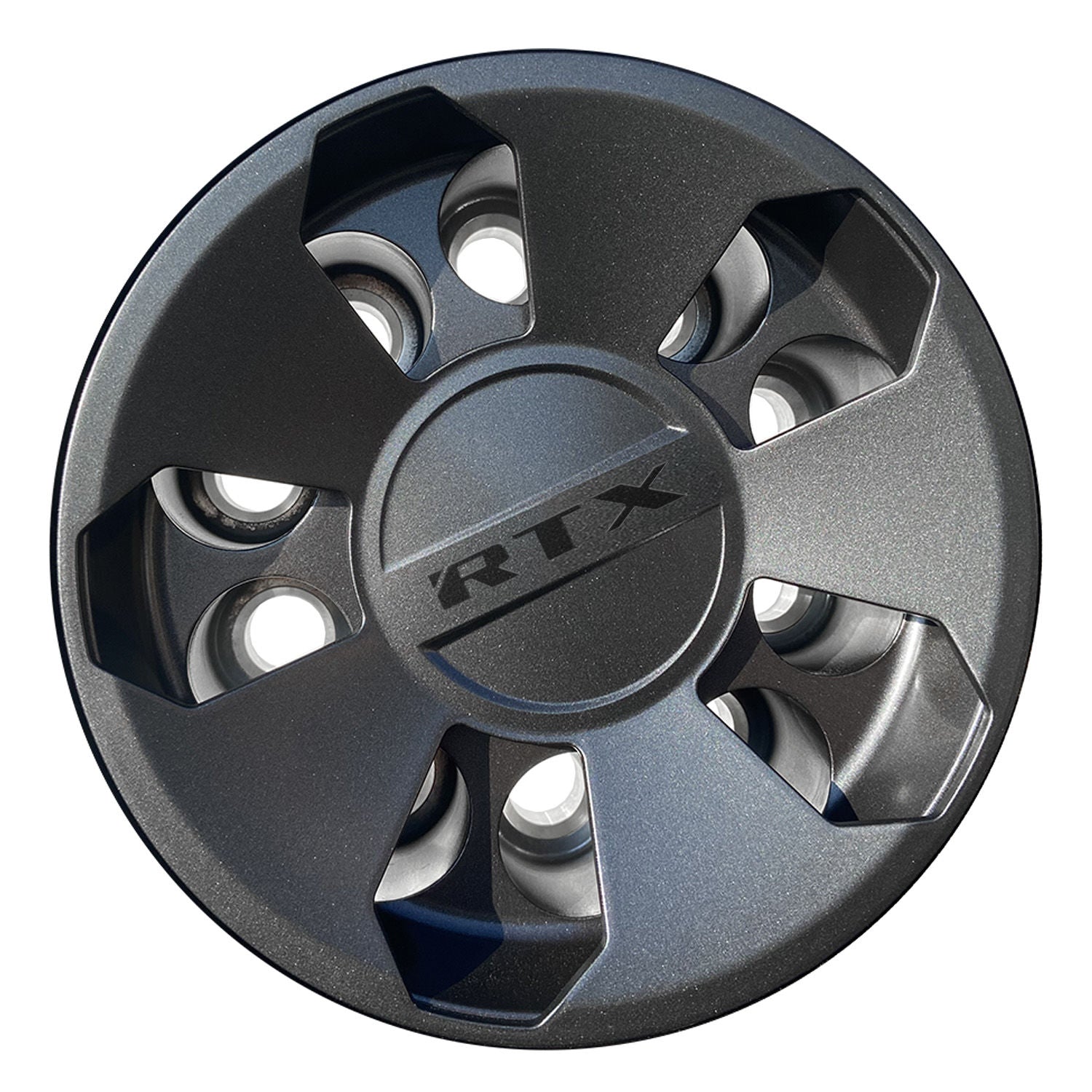 RTX 2878K178B1 - Gloss Black Center Cap with RTX Chrome and Black Background