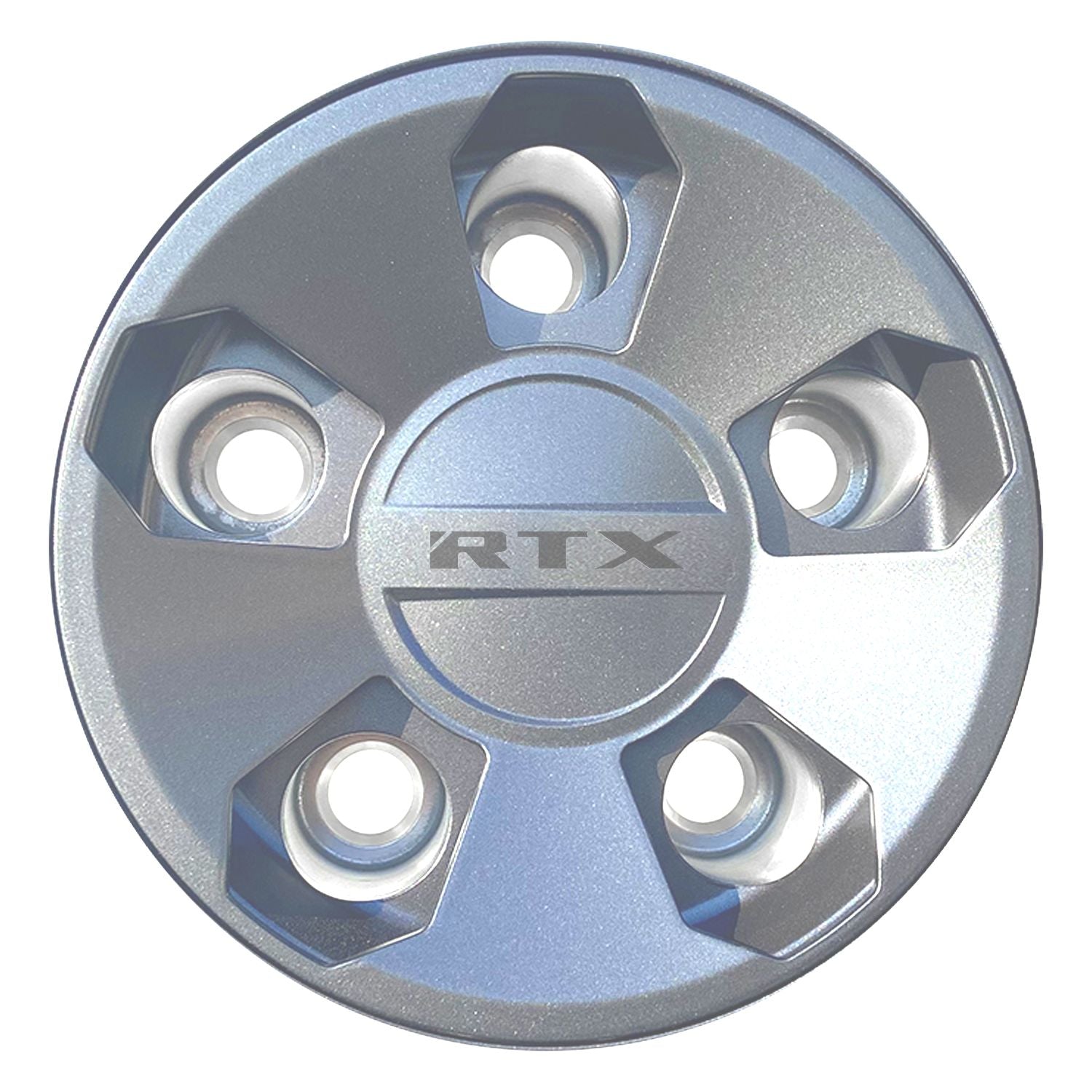 RTX 2878K178HS1 - Hyper Silver Center Cap with RTX Black and Hyper Silver Backgroud