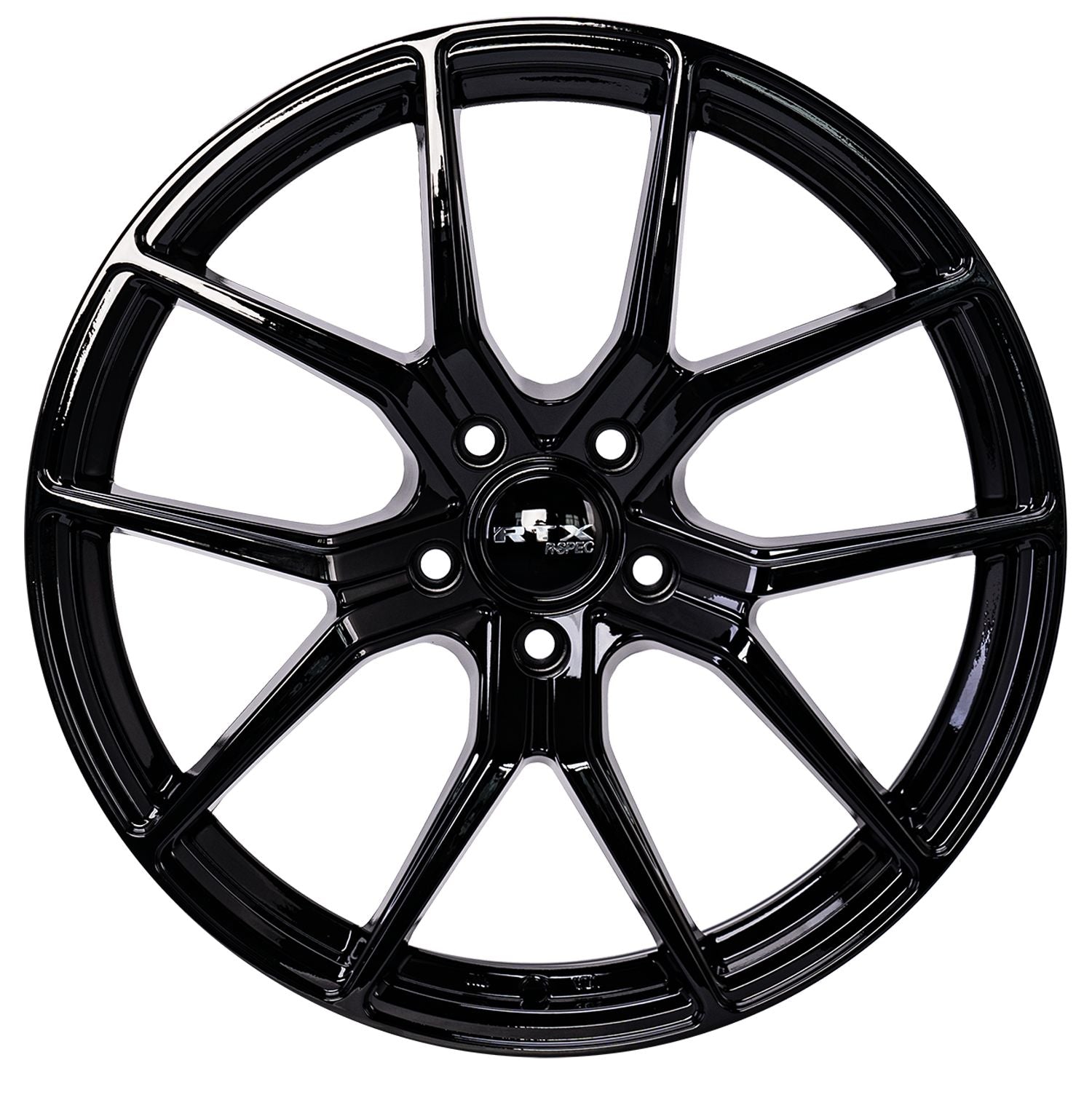 RTX® (R-Spec) • 083506 • FF10 • Gloss Black • 18x8 5x114.3 ET40 CB73.1