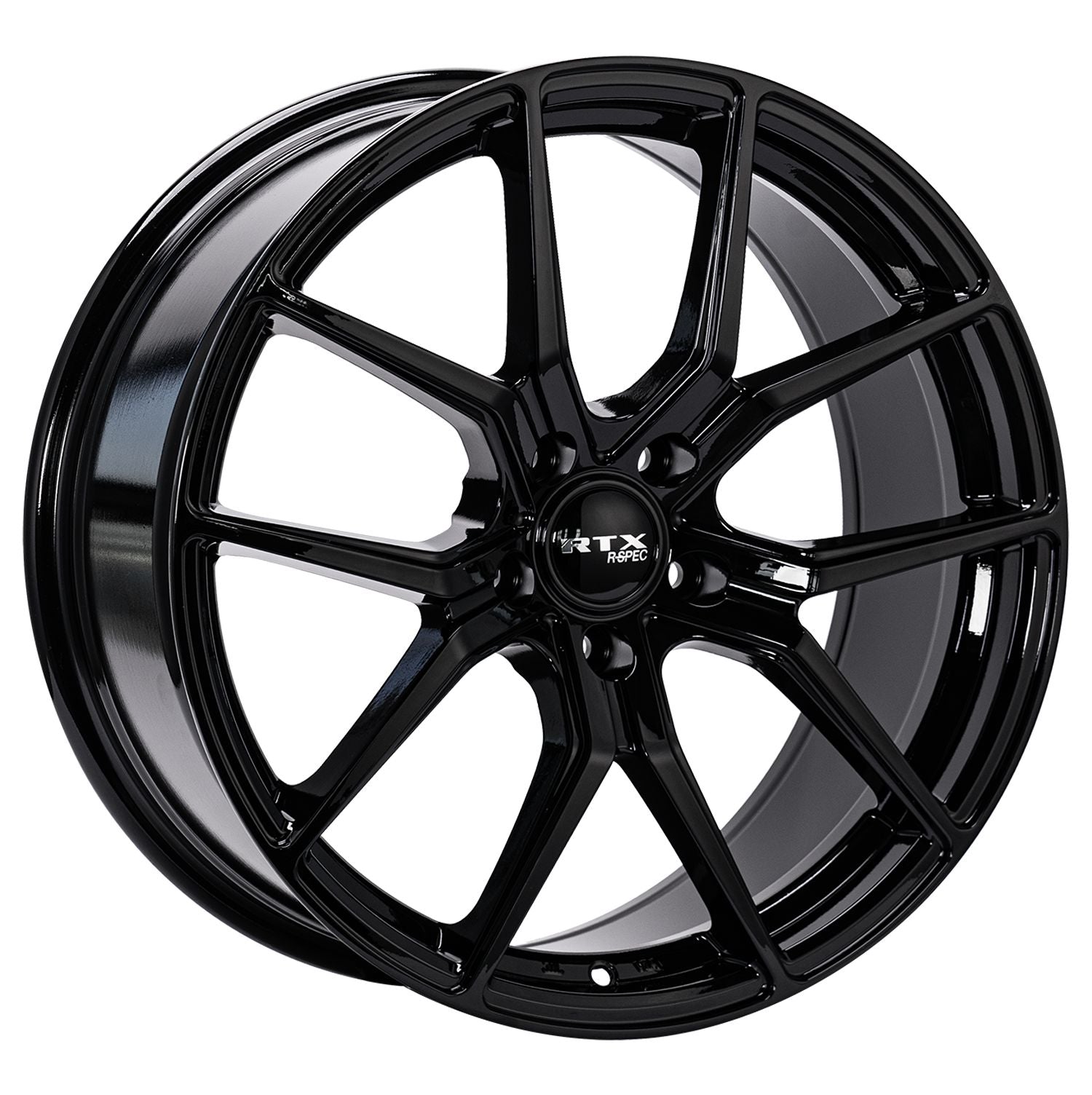 RTX® (R-Spec) • 083507 • FF10 • Gloss Black • 19x8.5 5x114.3 ET40 CB73.1