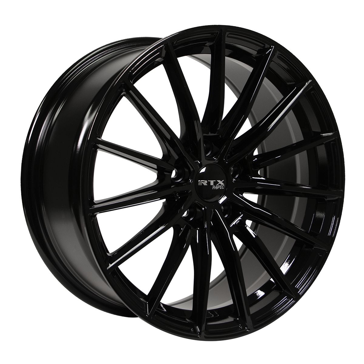 FF15 • Gloss Black • 20x8.5 5x114.3 ET40 CB73.1