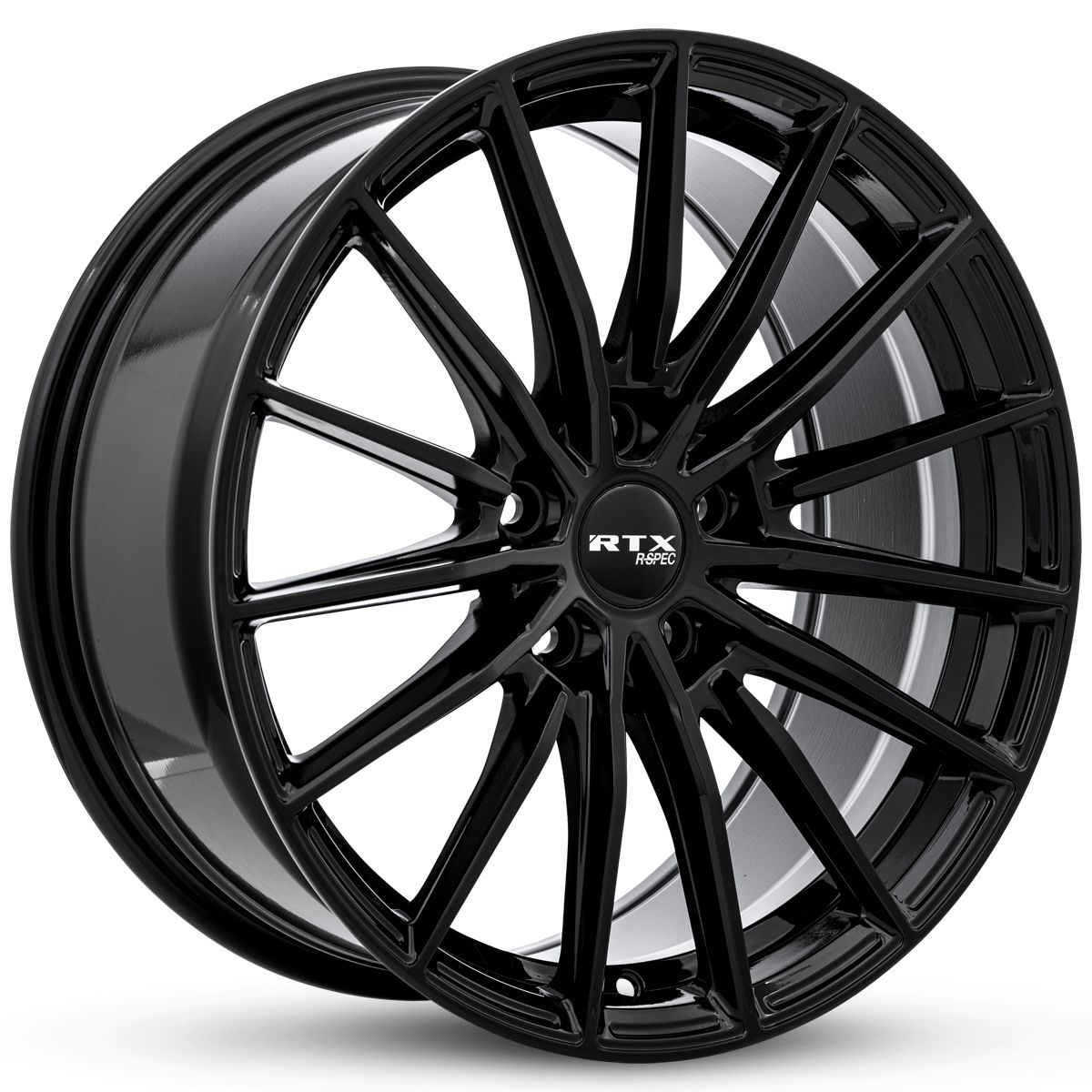 FF15 • Gloss Black • 22x9 5x114.3 ET35 CB67.1