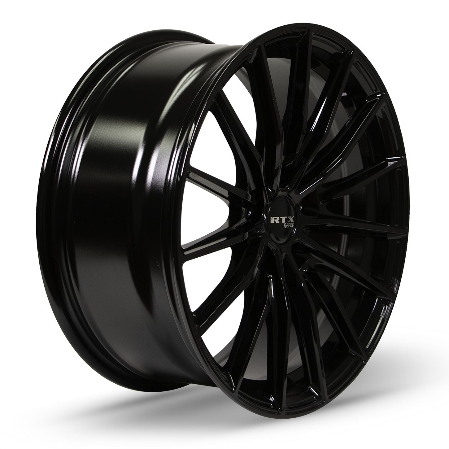 FF15 • Gloss Black • 20x8.5 5x114.3 ET40 CB73.1