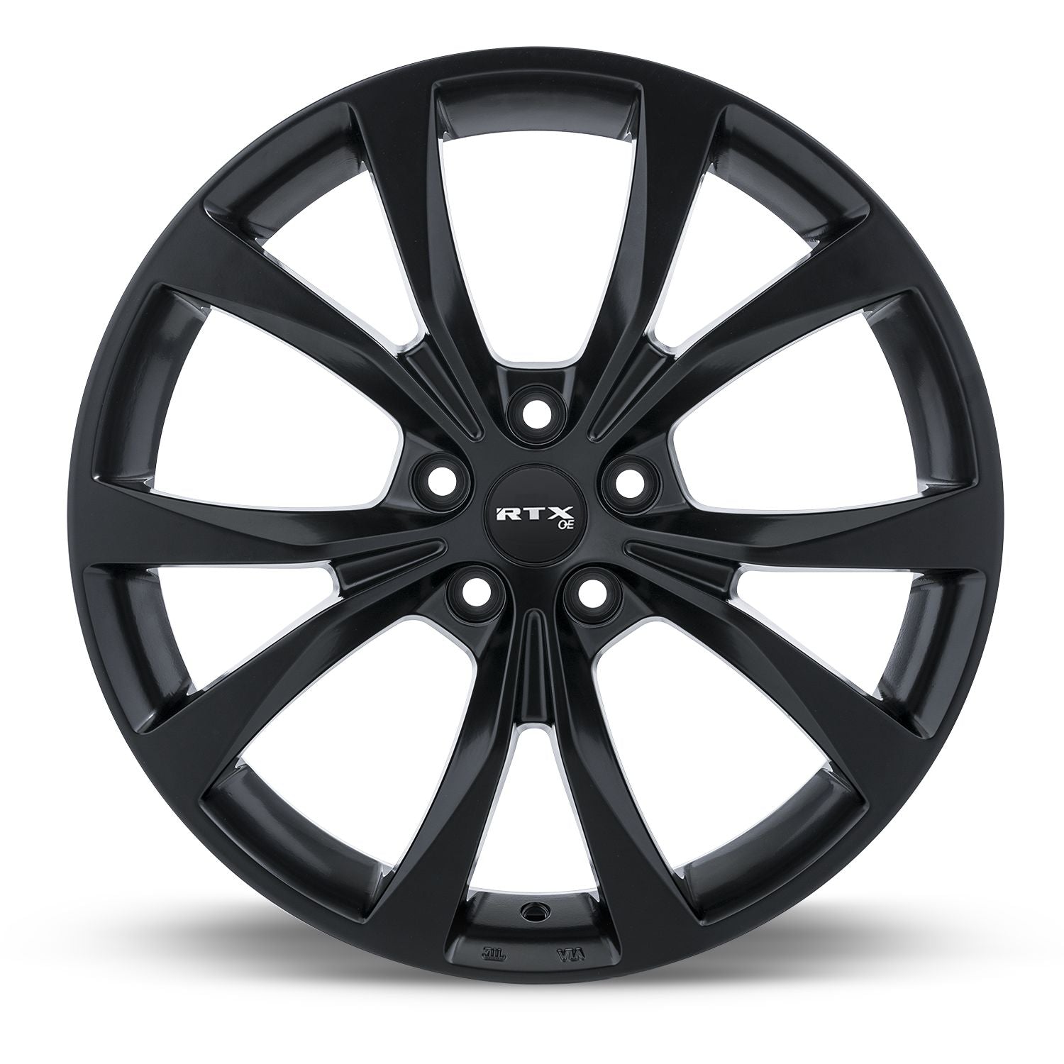 Flint • Satin Black • 18x8 5x108 ET42 CB63.4