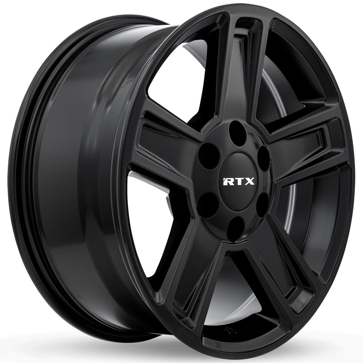 Glacier • Satin Black • 18x8 6x135 ET30 CB87.1