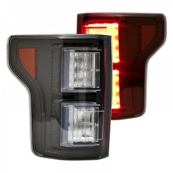 Taillight Led Bermuda Black F150-250 Ld 15-17