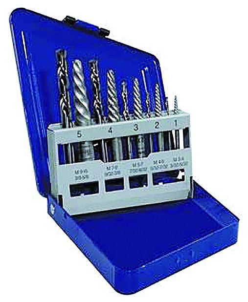 10-Piece Screw Extractor & Drill Bit Set