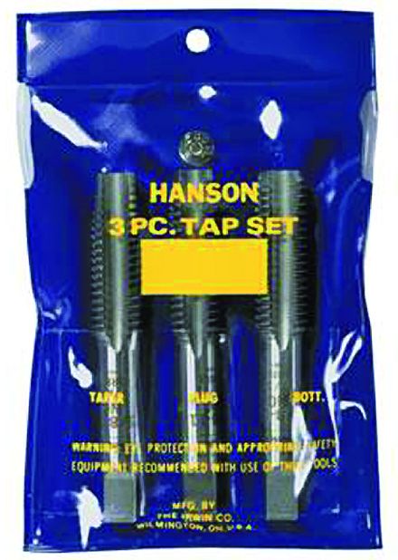 Set of 3 taps: Taper, Plug & Bottoming Tap