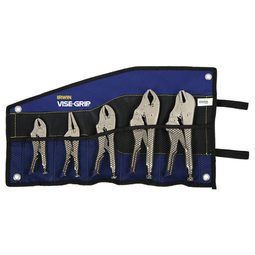 Locking Pliers Kit, 5 Pieces