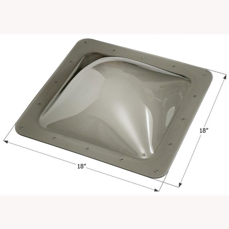 Icon Technologies 12116 - RV Skylight, SL1414S, SMOKE