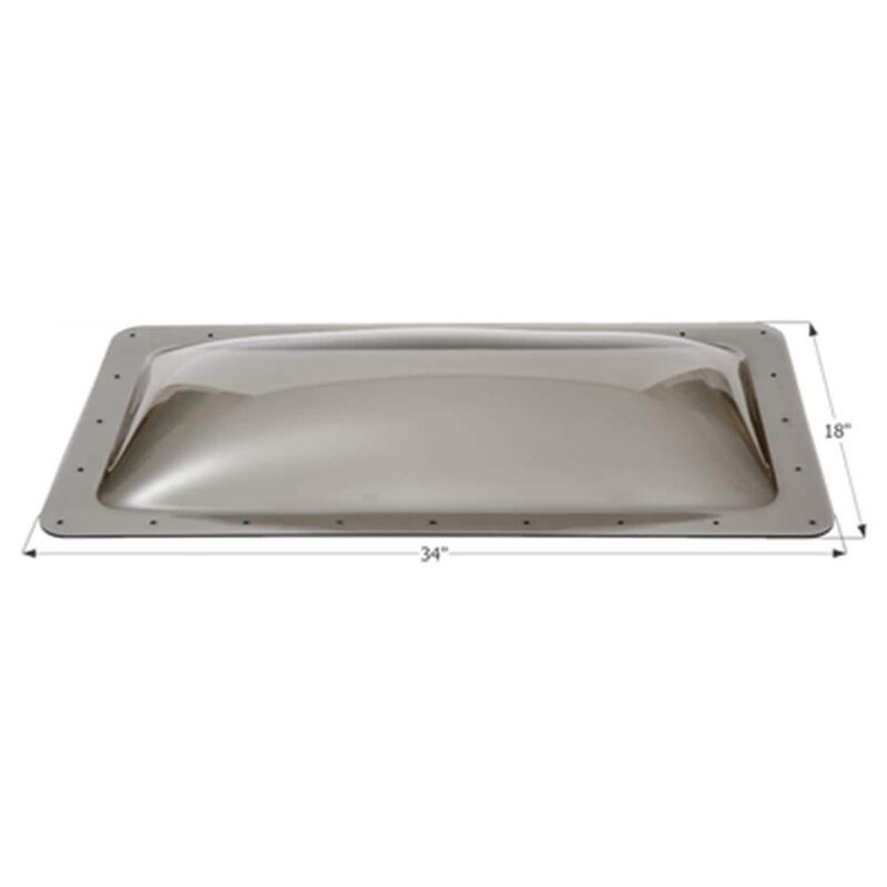 Icon Technologies 12117 - RV Skylight, SL1430S, SMOKE