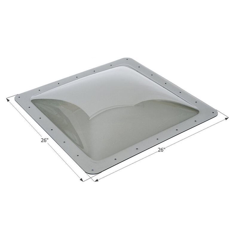 Icon Technologies 12121 - RV Skylight, SL2222S, SMOKE