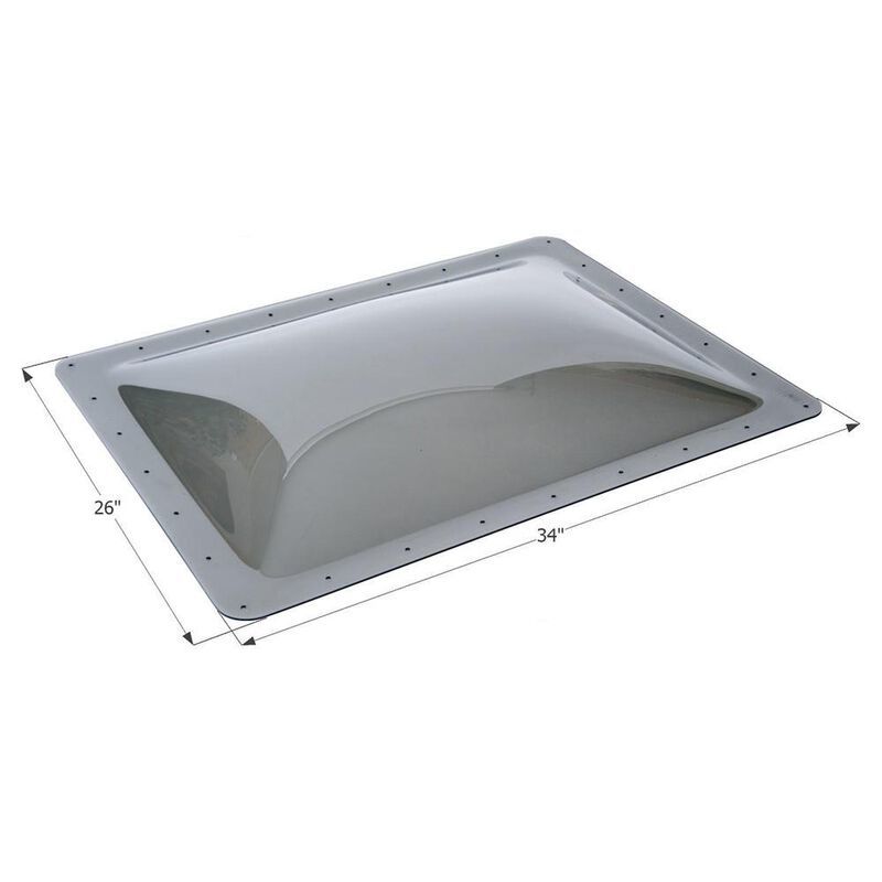 Icon Technologies 12122 - RV Skylight, SL2230S, SMOKE