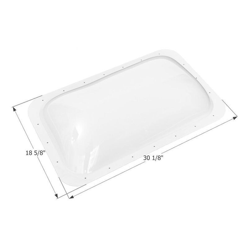 Icon Technologies 12156 - RV Skylight, SL1627W, WHITE