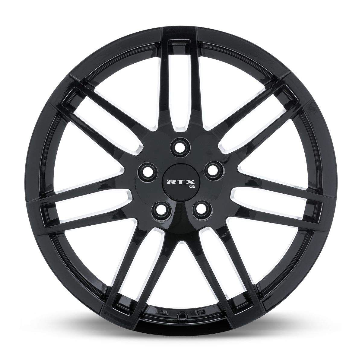 Ingolstadt • Gloss Black • 18x8 5x112 ET35 CB66.6