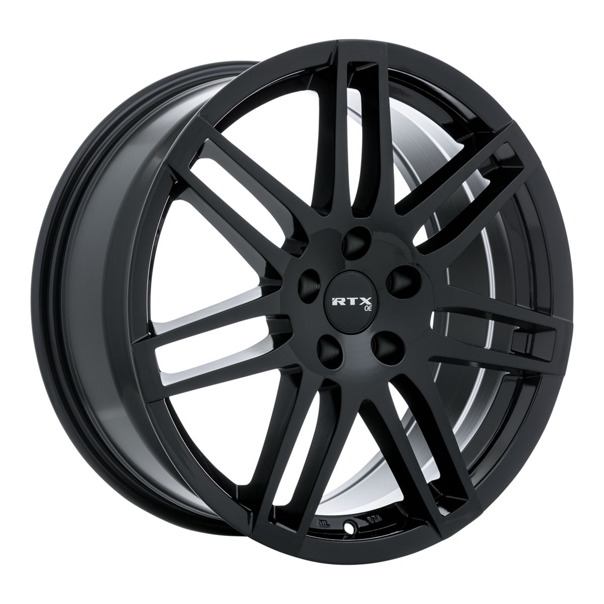 Ingolstadt • Gloss Black • 18x8 5x112 ET35 CB66.6