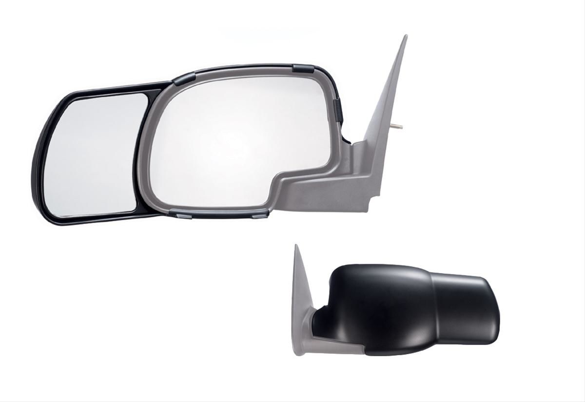 K-Source 80800 - (Pair) Snap N Zap Towing Mirror for Silverado/Sierra 99-06, Suburban 00-06