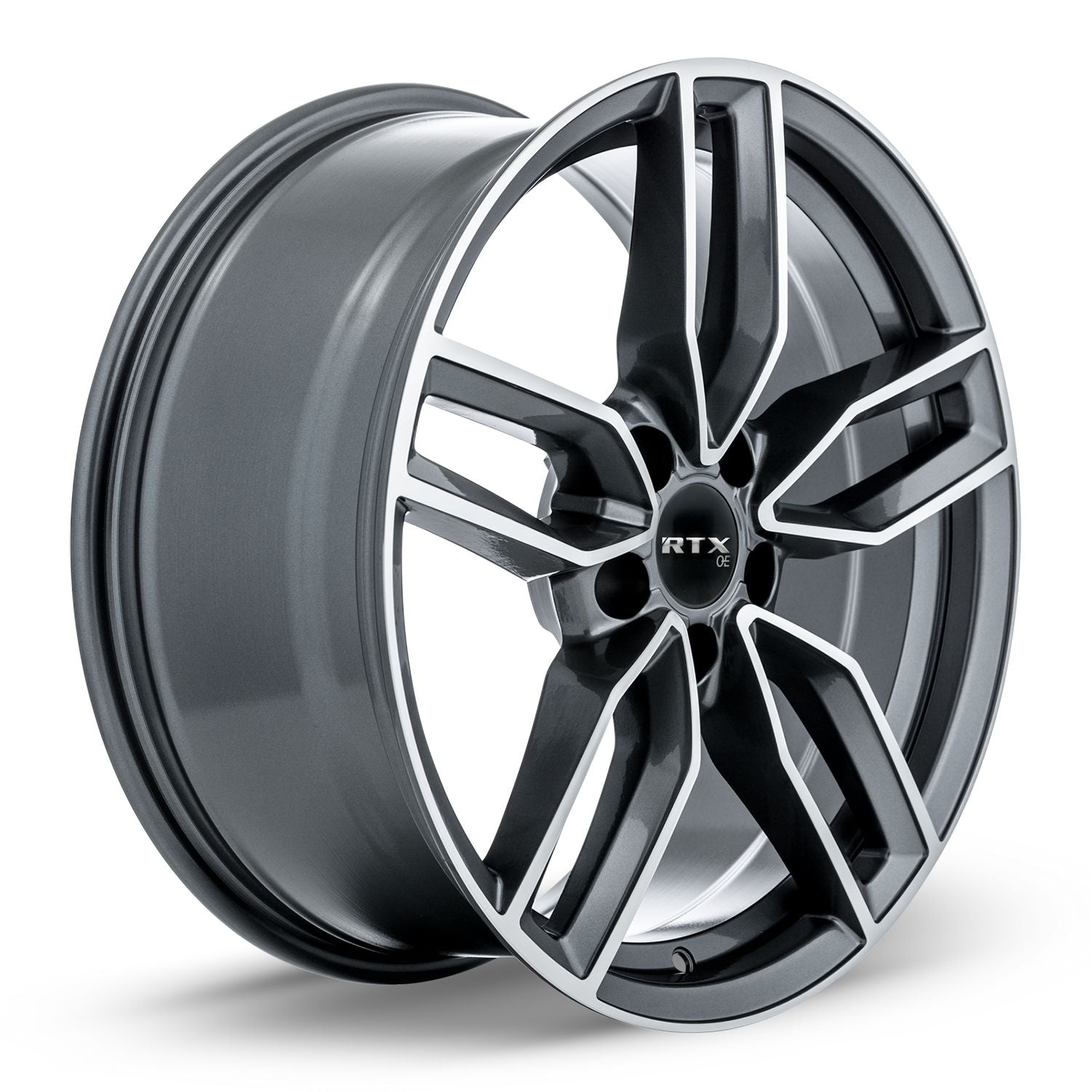 Kempten • Satin Black with Machined Face • 19x8 5x112 ET35 CB66.6