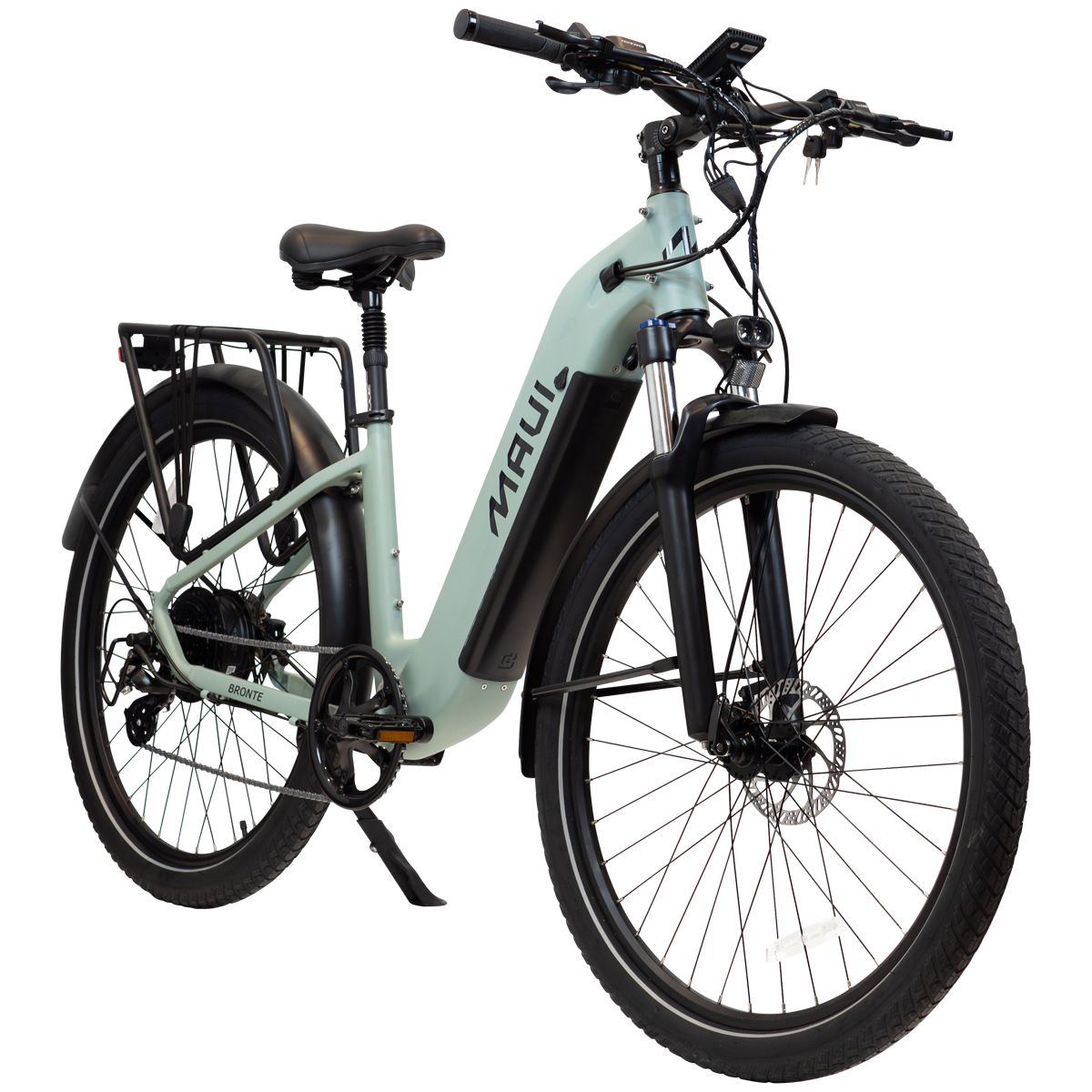 Maui MBCT01SAG - Electric city bike step-thru BRONTE 500w Sage Green