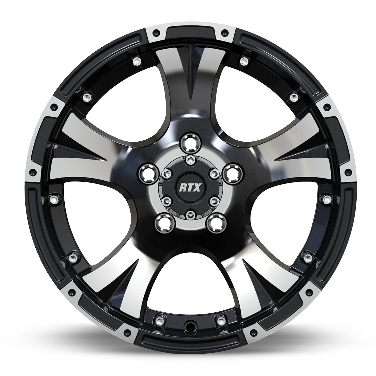 RTX® (RTX) • RT3736 • Maxlyne • Black Machined 8-6.5 ET CB4.9