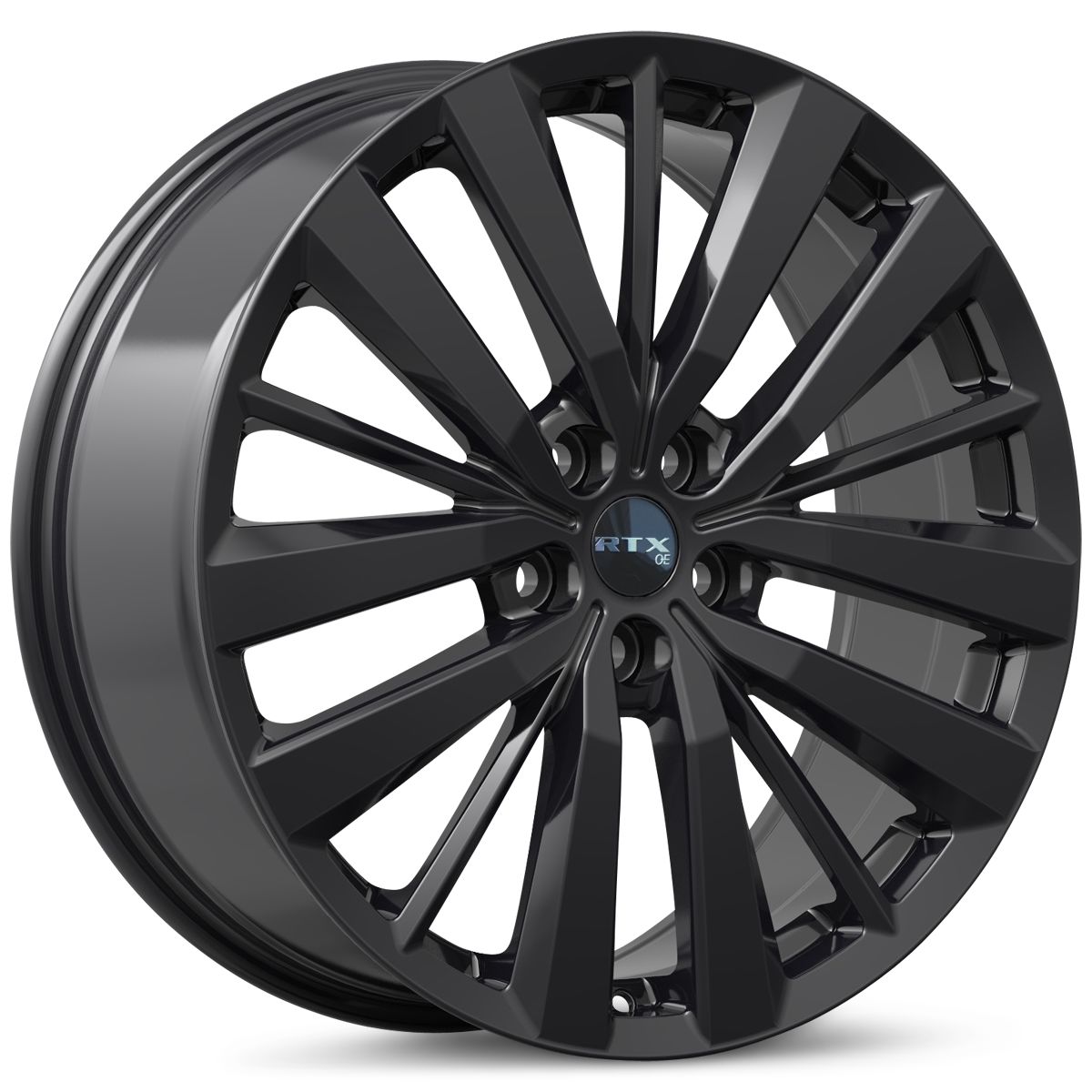 NI-02 • Gloss Black • 20x8 5x114.3 ET45 CB66.1