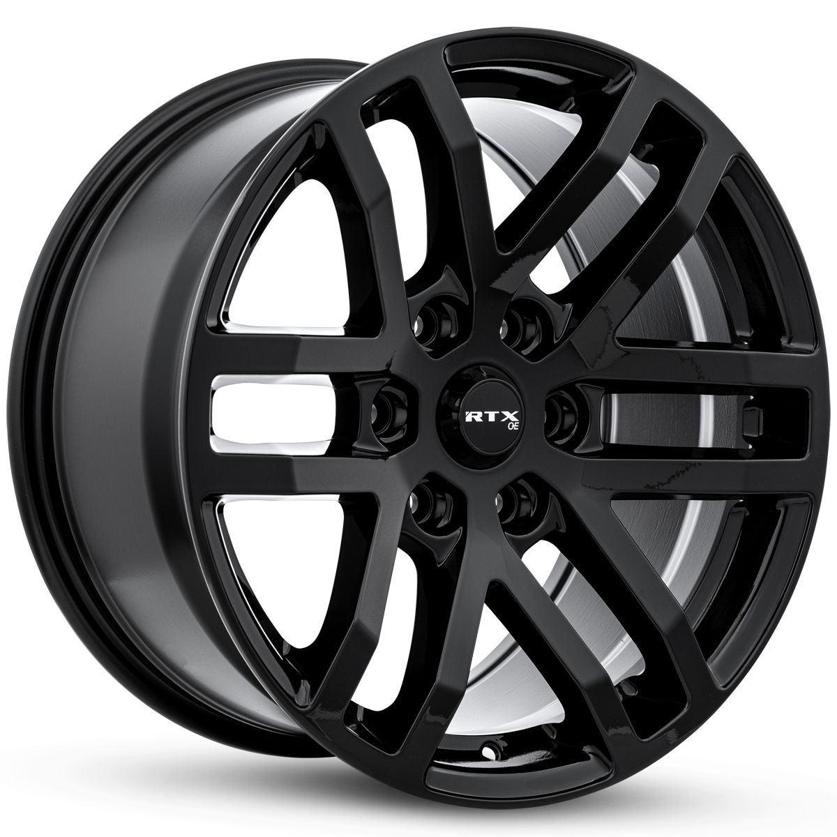 Oak • Gloss Black • 18x9 6x135 ET30 CB87.1